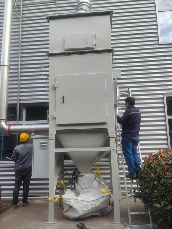 除塵器節能改造現場圖