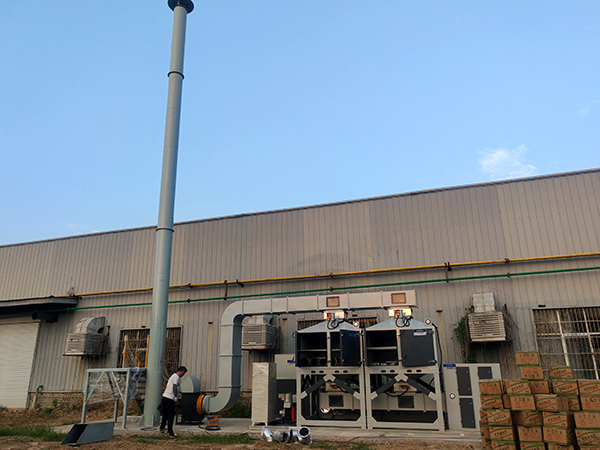 VOCs有機廢氣處理樸華科技催化燃燒設備